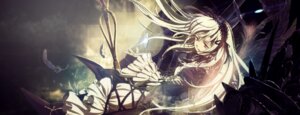 Rating: Safe Score: 0 Tags: 1girl black_dress black_wings dress feathers floating_hair flower frills hairband image long_hair red_eyes ribbon rose solo suigintou very_long_hair wings User: admin