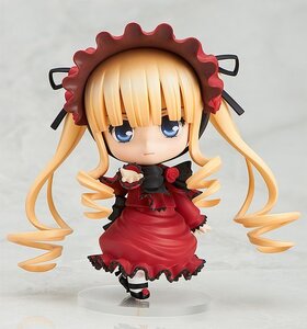 Rating: Safe Score: 0 Tags: 1girl blonde_hair blue_eyes bonnet bow chibi cup doll dress drill_hair flower full_body long_hair long_sleeves looking_at_viewer ringlets rose shinku shoes solo teacup twin_drills twintails User: admin