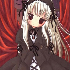 Rating: Safe Score: 0 Tags: 1girl black_dress black_ribbon curtains dress frills hairband image lolita_fashion long_hair long_sleeves looking_at_viewer ribbon smile solo suigintou wings User: admin