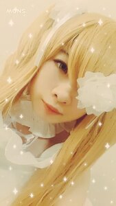 Rating: Safe Score: 0 Tags: 1girl blonde_hair closed_mouth face flower kirakishou lips long_hair looking_at_viewer portrait solo sparkle sparkle_background User: admin