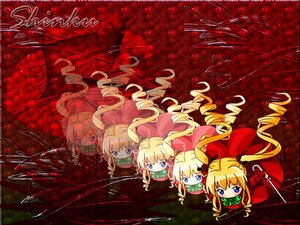 Rating: Safe Score: 0 Tags: blonde_hair blue_eyes drill_hair image long_hair multiple_girls shinku solo twin_drills twintails User: admin