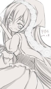 Rating: Safe Score: 0 Tags: 1girl blush dated dress greyscale hat hatsune_miku image long_hair looking_at_viewer merry_christmas monochrome santa_hat solo suiseiseki very_long_hair User: admin