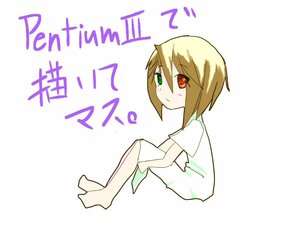 Rating: Safe Score: 0 Tags: 1girl bangs barefoot blonde_hair full_body heterochromia image looking_at_viewer red_eyes shirt short_hair short_sleeves simple_background sitting solo souseiseki striped striped_shirt vertical_stripes white_shirt User: admin