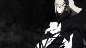 Rating: Safe Score: 0 Tags: 1girl black_dress black_ribbon black_wings closed_eyes dress frilled_sleeves frills hairband image long_hair long_sleeves ribbon silver_hair solo suigintou wide_sleeves wings User: admin