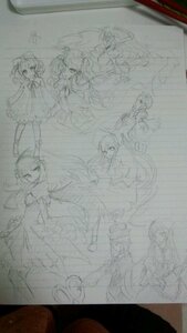 Rating: Safe Score: 0 Tags: 5girls akemi_homura akuma_homura auto_tagged bow bow_(weapon) cape dress drill_hair graphite_(medium) greyscale hair_bow hair_ornament image kaname_madoka lineart long_hair magical_girl miki_sayaka monochrome multiple multiple_girls polearm ponytail sakura_kyouko short_hair short_twintails sketch spear tagme thighhighs tomoe_mami traditional_media twin_drills twintails two_side_up ultimate_madoka weapon zettai_ryouiki User: admin