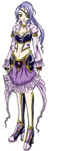 Rating: Safe Score: 0 Tags: 1girl auto_tagged barasuishou boots breasts cleavage eyepatch full_body gloves high_heels image long_hair midriff navel purple_hair purple_skirt skirt solo standing User: admin