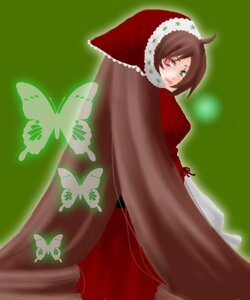 Rating: Safe Score: 0 Tags: 1girl blue_butterfly brown_hair bug butterfly butterfly_hair_ornament christmas dress glowing green_eyes hat heterochromia image insect long_sleeves looking_at_viewer pantyhose red_dress red_eyes red_headwear santa_hat short_hair simple_background solo souseiseki suiseiseki User: admin