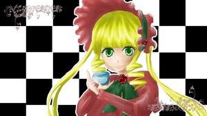 Rating: Safe Score: 0 Tags: 1girl argyle argyle_background argyle_legwear bishop_(chess) blonde_hair board_game bonnet checkerboard_cookie checkered checkered_background checkered_floor checkered_kimono checkered_scarf checkered_skirt chess_piece cookie copyright_name cup diamond_(shape) drill_hair flag floor glass green_eyes holding_flag image king_(chess) knight_(chess) mirror official_style on_floor perspective plaid_background race_queen reflection reflective_floor shide shinku solo teacup tile_floor tile_wall tiles vanishing_point yagasuri User: admin