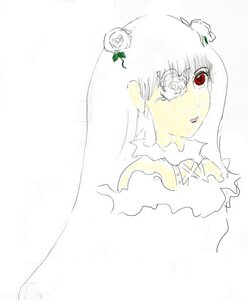 Rating: Safe Score: 0 Tags: 1girl bangs flower image kirakishou leaf long_hair looking_at_viewer parted_lips plant red_eyes rose simple_background solo white_flower white_hair white_rose User: admin