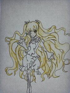 Rating: Safe Score: 0 Tags: 1girl blonde_hair boots cross-laced_footwear dress full_body image kirakishou long_hair smile solo thigh_boots traditional_media very_long_hair watercolor_(medium) wavy_hair User: admin