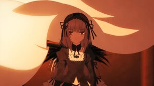 Rating: Safe Score: 0 Tags: 1girl bangs black_dress black_ribbon black_wings closed_mouth dress eyebrows_visible_through_hair hairband image juliet_sleeves long_hair long_sleeves looking_at_viewer puffy_sleeves ribbon solo suigintou wings User: admin