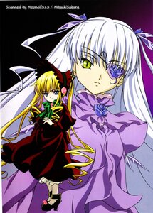 Rating: Safe Score: 0 Tags: 2girls barasuishou black_dress blonde_hair blue_eyes bow bowtie dress frills hair_ribbon image long_hair long_sleeves looking_at_viewer multiple_girls pair red_dress ribbon shinku silver_hair simple_background standing very_long_hair yellow_eyes User: admin