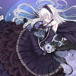 Rating: Safe Score: 0 Tags: 1girl black_flower black_rose black_wings closed_eyes dress flower frills gloves hairband image lolita_fashion lolita_hairband long_hair purple_rose rose solo suigintou very_long_hair white_flower white_hair white_rose wings User: admin