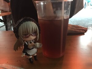 Rating: Safe Score: 0 Tags: 1girl apron chibi doll frills glasses maid photo red_eyes solo standing suigintou User: admin