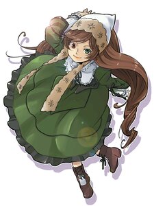 Rating: Safe Score: 0 Tags: 1girl aarue ankle_boots bad_id bad_pixiv_id boots brown_hair dress frills full_body green_dress green_eyes heterochromia image lipstick long_hair long_sleeves looking_at_viewer looking_up makeup red_eyes rozen_maiden shawl smile solo suiseiseki sunlight twintails very_long_hair white_background User: admin