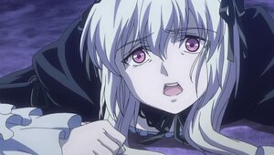 Rating: Safe Score: 3 Tags: 1girl frills image long_sleeves open_mouth solo suigintou User: admin