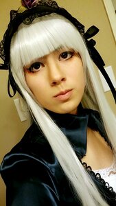 Rating: Safe Score: 0 Tags: 1girl bangs blunt_bangs closed_mouth face lace lips long_hair looking_at_viewer portrait solo suigintou white_hair User: admin