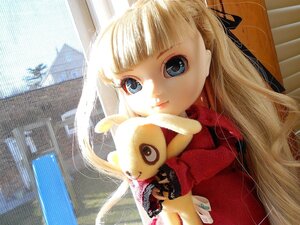 Rating: Safe Score: 0 Tags: 1girl bangs blonde_hair blue_eyes building chain-link_fence city doll hair_ribbon holding long_hair long_sleeves looking_at_viewer outdoors ribbon shinku sitting smile solo stuffed_animal User: admin