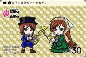 Rating: Safe Score: 0 Tags: brown_hair chibi dress green_dress green_eyes hat head_scarf heterochromia holding image long_hair long_sleeves looking_at_viewer multiple_girls pair red_eyes scissors siblings sisters souseiseki suiseiseki top_hat twins very_long_hair watering_can User: admin