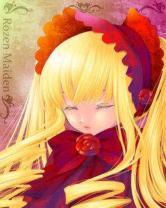 Rating: Safe Score: 0 Tags: 1girl auto_tagged blonde_hair bonnet bow closed_eyes copyright_name drill_hair flower hairband image long_hair red_flower red_rose rose shinku sleeping solo twintails User: admin