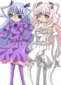 Rating: Safe Score: 0 Tags: 2girls barasuishou boots cross-laced_footwear dress eyepatch flower frills image kirakishou long_hair long_sleeves multiple_girls pair pantyhose pink_hair purple_dress rose striped thighhighs vertical-striped_legwear vertical_stripes yellow_eyes User: admin