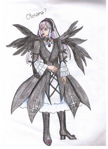 Rating: Safe Score: 0 Tags: 1girl auto_tagged black_wings boots dress feathered_wings frills full_body hairband high_heel_boots high_heels image long_hair long_sleeves looking_at_viewer purple_eyes ribbon solo standing suigintou wings User: admin