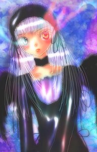 Rating: Safe Score: 0 Tags: 1girl bangs choker dress frills hairband heterochromia image long_hair looking_at_viewer parted_lips silver_hair solo suigintou wings User: admin