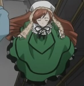 Rating: Safe Score: 0 Tags: 1girl auto_tagged brown_hair closed_eyes dress green_dress image long_hair long_sleeves pantyhose solo suiseiseki very_long_hair User: admin