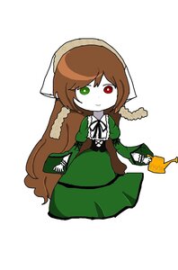 Rating: Safe Score: 0 Tags: 1girl auto_tagged brown_hair dress frills green_dress green_eyes head_scarf heterochromia image long_hair long_sleeves looking_at_viewer red_eyes simple_background smile solo suiseiseki very_long_hair watering_can white_background User: admin