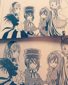 Rating: Safe Score: 0 Tags: 6+girls bangs dress eyebrows_visible_through_hair flower frills hair_ornament hairband hat image long_hair long_sleeves looking_at_viewer monochrome multiple multiple_girls open_mouth short_hair siblings smile souseiseki suigintou suiseiseki tagme top_hat traditional_media very_long_hair User: admin