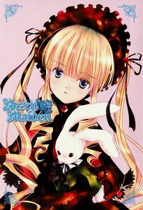Rating: Safe Score: 0 Tags: 1girl blonde_hair blue_eyes bonnet bunny capelet copyright_name drill_hair flower grey_background hair_ribbon hat head_tilt highres image lolita_fashion long_hair long_sleeves looking_at_viewer peach-pit red_capelet ribbon rozen_maiden shinku simple_background solo twintails upper_body white_fur User: admin