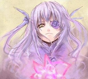 Rating: Safe Score: 0 Tags: 1girl barasuishou hair_ribbon image long_hair looking_at_viewer purple_hair ribbon solo upper_body User: admin