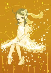 Rating: Safe Score: 0 Tags: 1girl air_bubble auto_tagged barefoot bow bubble dress full_body image kanaria personification ribbon see-through solo water User: admin