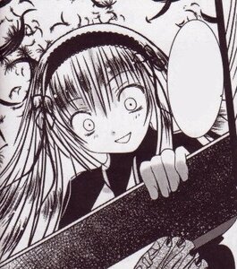 Rating: Safe Score: 0 Tags: 1girl greyscale hairband image long_hair looking_at_viewer monochrome smile solo suigintou upper_body User: admin