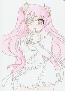 Rating: Safe Score: 0 Tags: 1girl auto_tagged bare_shoulders finger_to_mouth flower frills hair_flower hair_ornament image kirakishou long_hair pink_hair rose smile solo striped thighhighs very_long_hair white_flower white_rose yellow_eyes User: admin