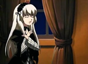 Rating: Safe Score: 0 Tags: black_dress closed_eyes curtains dress hairband image indoors long_hair long_sleeves multiple_girls ribbon solo suigintou upper_body very_long_hair window User: admin