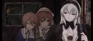 Rating: Safe Score: 0 Tags: 3girls brown_hair closed_eyes dress flower frills hairband image long_hair long_sleeves looking_at_viewer multiple multiple_girls ribbon rose short_hair siblings sisters souseiseki suigintou suiseiseki tagme twins User: admin