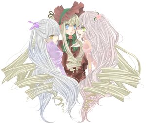 Rating: Safe Score: 0 Tags: 3girls blonde_hair blue_eyes bow dress flower green_eyes hair_ornament image long_hair multiple multiple_girls rose silver_hair tagme very_long_hair yellow_eyes User: admin