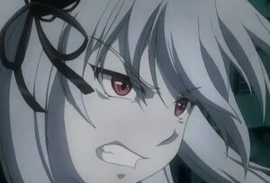 Rating: Safe Score: 0 Tags: 1girl close-up face hair_ribbon image looking_at_viewer open_mouth red_eyes ribbon simple_background solo suigintou User: admin