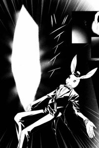 Rating: Safe Score: 0 Tags: 1girl bunny dress greyscale image laplace_no_ma monochrome sitting solo User: admin