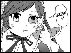 Rating: Safe Score: 0 Tags: 1girl black_border border circle_cut greyscale image letterboxed looking_at_viewer monochrome neck_ribbon ribbon sign simple_background solo speech_bubble suiseiseki white_background User: admin