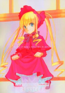 Rating: Safe Score: 0 Tags: 1girl blonde_hair bloomers blue_eyes bonnet bow bowtie dress drill_hair frills full_body image long_hair long_sleeves looking_at_viewer red_dress shinku smile solo standing twintails underwear very_long_hair User: admin