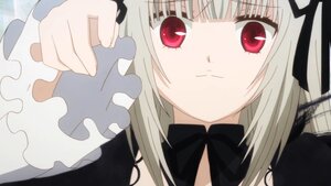 Rating: Safe Score: 0 Tags: 1girl bangs black_ribbon close-up closed_mouth detached_collar dress eyebrows_visible_through_hair frills image long_hair looking_at_viewer red_eyes ribbon solo suigintou User: admin