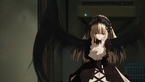 Rating: Safe Score: 0 Tags: 1girl black_dress black_ribbon black_wings dress feathered_wings hairband image long_hair long_sleeves looking_at_viewer red_eyes ribbon solo suigintou very_long_hair wings User: admin