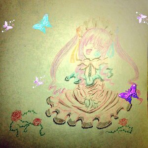 Rating: Safe Score: 0 Tags: 1girl animal antennae blue_butterfly bug butterfly butterfly_hair_ornament butterfly_net butterfly_wings dragonfly dress fairy flower hand_net image insect long_hair red_flower red_rose rose shinku solo spider squiggle twintails watercolor_(medium) wings User: admin