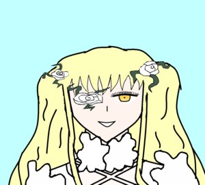 Rating: Safe Score: 0 Tags: 1girl aqua_background bangs blonde_hair blue_background eyebrows_visible_through_hair flower green_background hair_flower hair_ornament image kirakishou long_hair looking_at_viewer monster_girl simple_background smile solo veil white_flower white_outline yellow_eyes User: admin