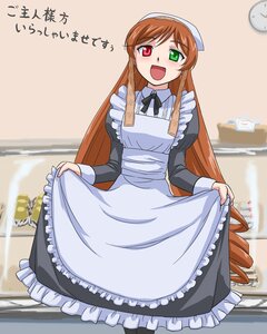 Rating: Safe Score: 0 Tags: 1girl :d analog_clock apron bakery bangs black_dress black_legwear blush breasts brown_hair clock commentary_request curtsey dress feet_out_of_frame frilled_apron frilled_dress frills green_eyes heterochromia image juliet_sleeves kurai_(cry) long_dress long_hair long_sleeves looking_at_viewer maid maid_apron open_mouth orange_hair pantyhose puffy_sleeves red_eyes rozen_maiden shop skirt_hold smile solo standing suiseiseki translated very_long_hair watering_can white_apron User: admin