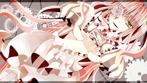 Rating: Safe Score: 0 Tags: 1girl dress eyepatch flower frills green_eyes image kirakishou long_hair pink_hair rose solo User: admin