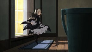 Rating: Safe Score: 0 Tags: 1girl black_dress blonde_hair dress image indoors long_sleeves solo suigintou wings User: admin