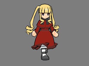Rating: Safe Score: 0 Tags: 1girl bangs blonde_hair blue_eyes blunt_bangs dress drill_hair full_body image long_hair long_sleeves looking_at_viewer pantyhose red_dress ringlets shinku sidelocks solo standing twin_drills twintails User: admin